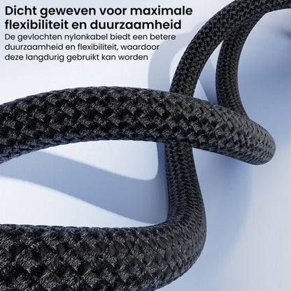 Nylonkabel met dicht geweven structuur voor betere flexibiliteit en lange duurzaamheid